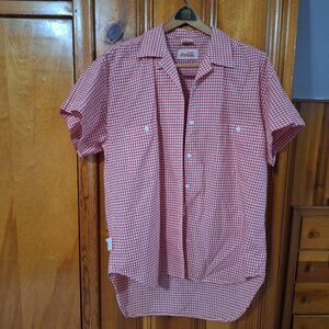 Vintage Genuine checkered Coca-Cola shirt 100% cotton Men size M